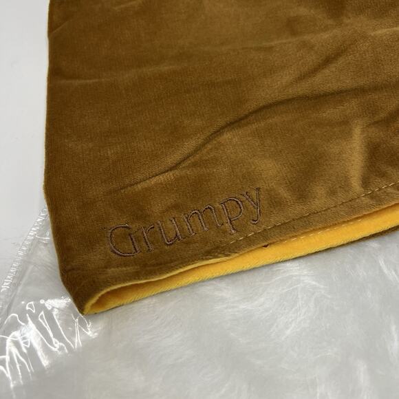 Disney Princess Sleepy Bashful Dwarf Costume Reversible Hat Beard Dopey Doc Lot - Picture 11 of 16